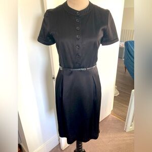 Vintage Burberry textured Made in Italy pleated dress